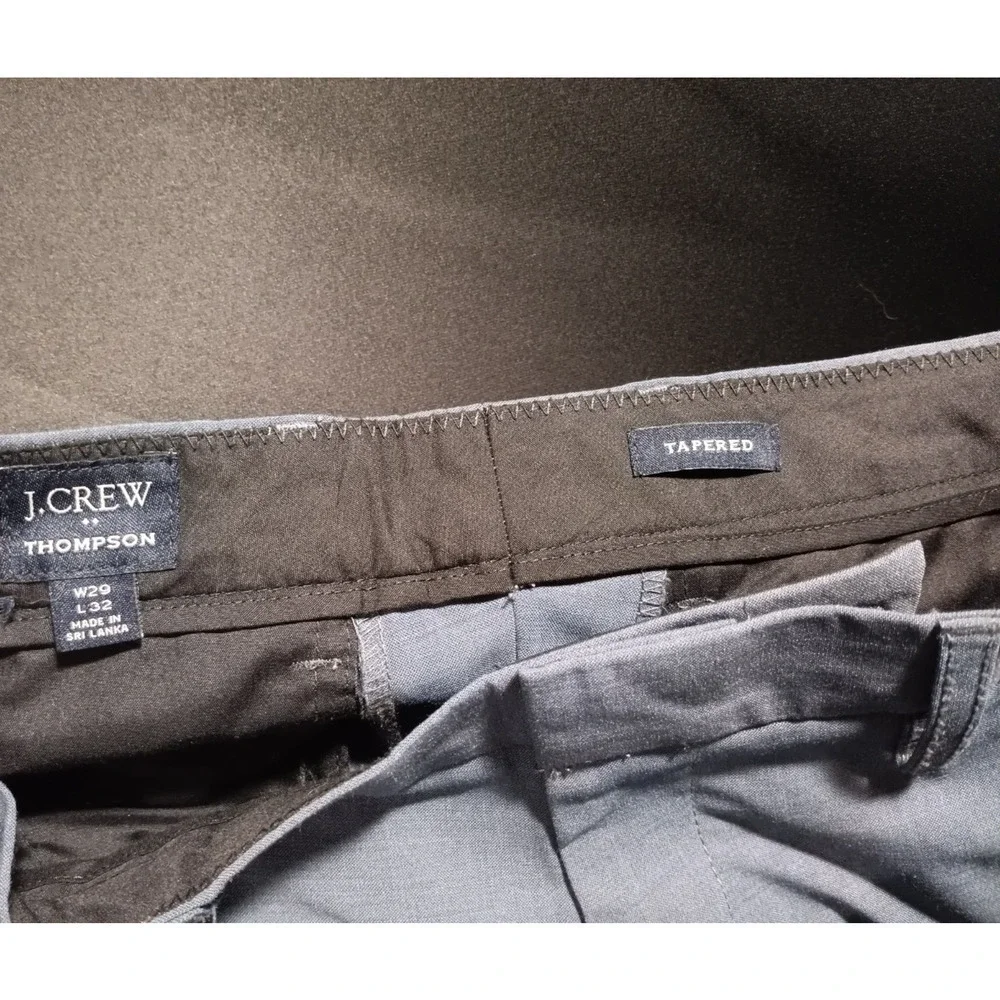 J.Crew Thompson Tapered Dress Pants Bluish Gray Men’s 29x32 Office